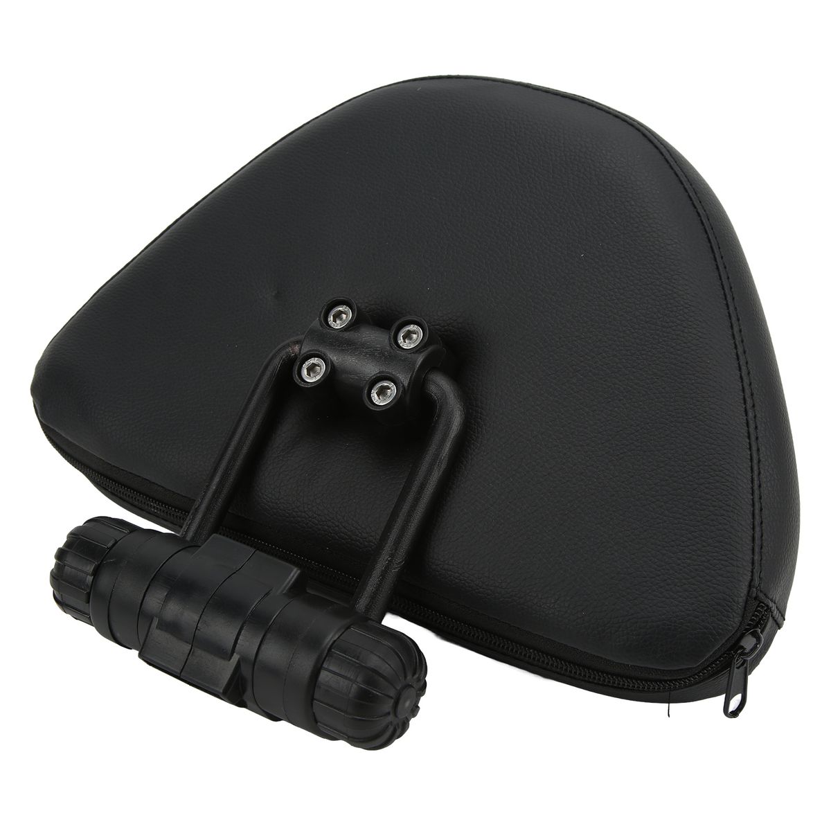 Black Adjustable Driver Rider Backrest Backrest Motorcycle
