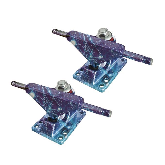 2pcs 3.25 Inch Skateboard Truck Cruiser Retro Mini Fish Starry Sky