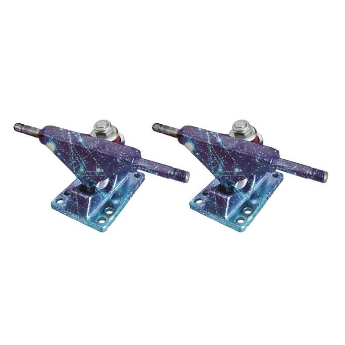 2pcs 3.25 Inch Skateboard Truck Cruiser Retro Mini Fish Starry Sky
