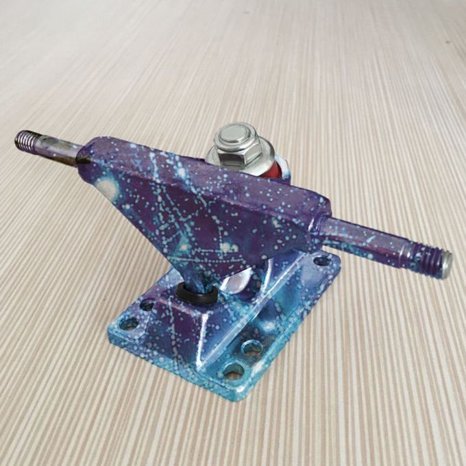 2pcs 3.25 Inch Skateboard Truck Cruiser Retro Mini Fish Starry Sky