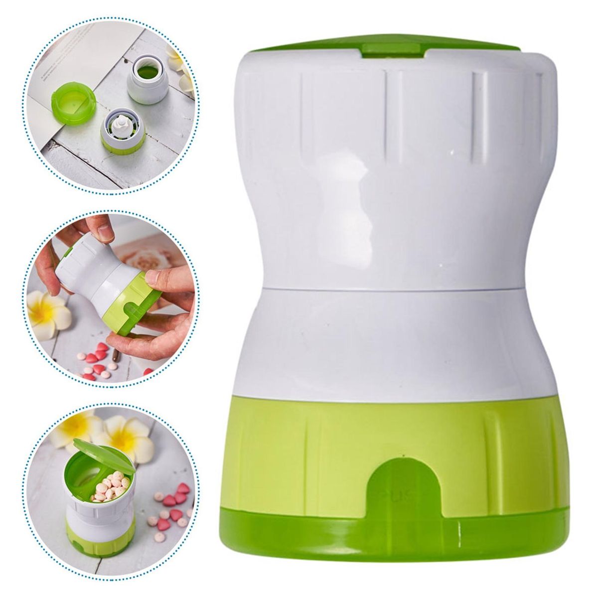 Dispenser Multifunction Box Crusher Green