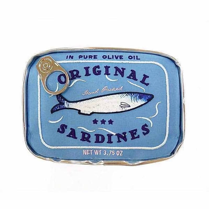 Canned Cute Bags Sardines Bag Makeup Cosmetic Style Animal