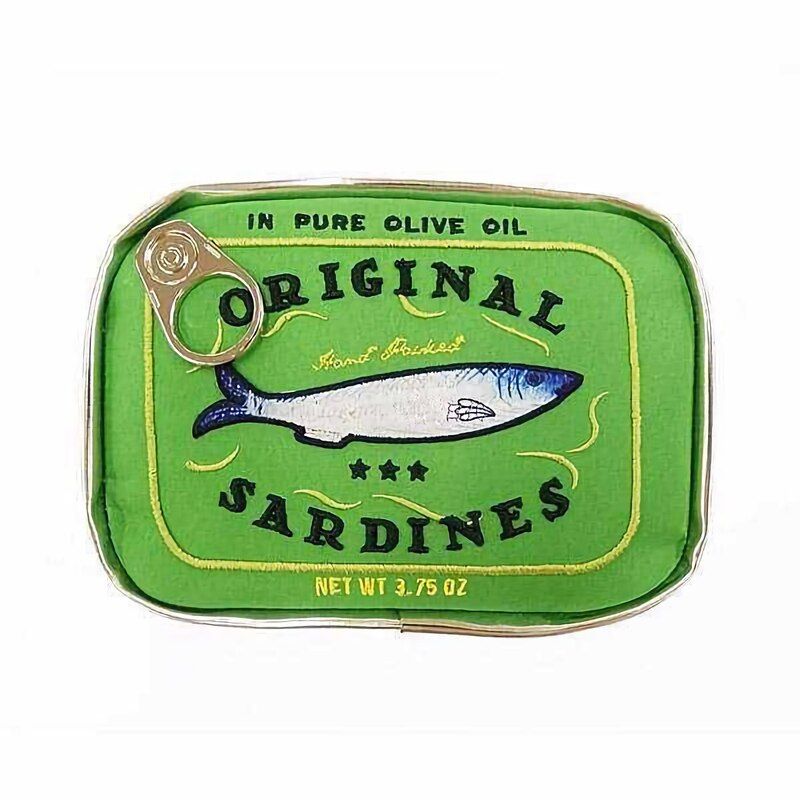 Canned Cute Bags Sardines Bag Makeup Cosmetic Style Animal