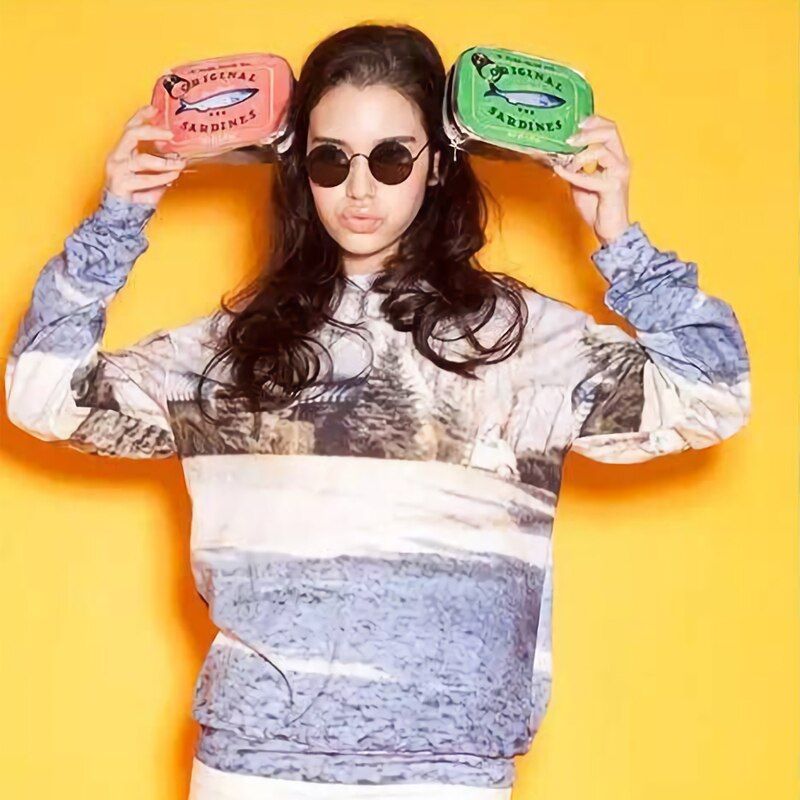 Canned Cute Bags Sardines Bag Makeup Cosmetic Style Animal
