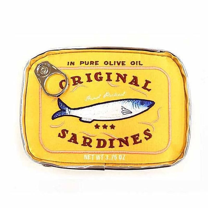 Canned Cute Bags Sardines Bag Makeup Cosmetic Style Animal