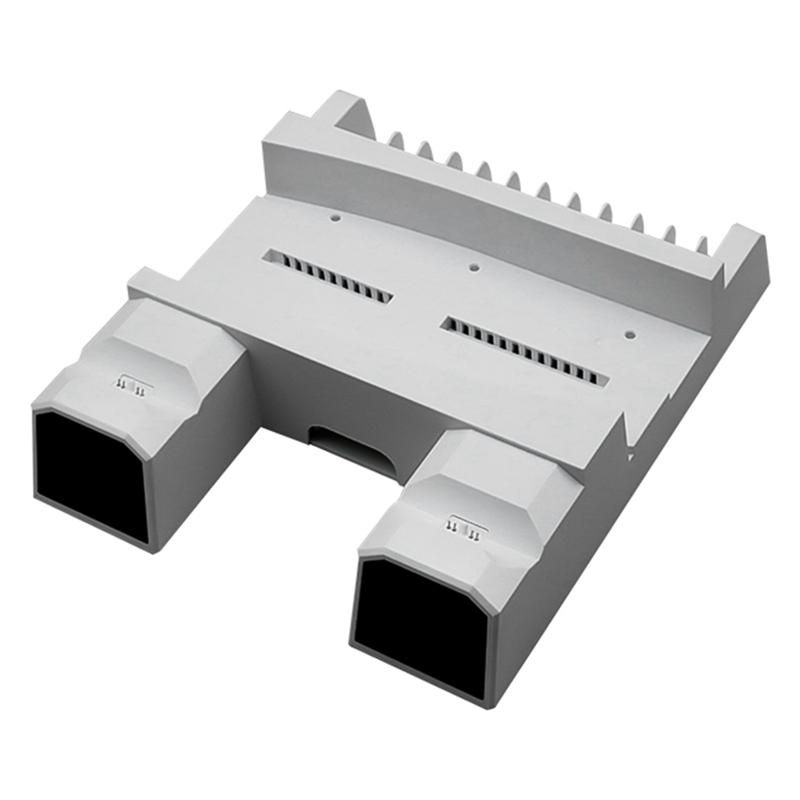Charger Console Fast Charging Cooling Fan Host Cooling Bracket Multifunctional Vertical Storage Rack for PS5