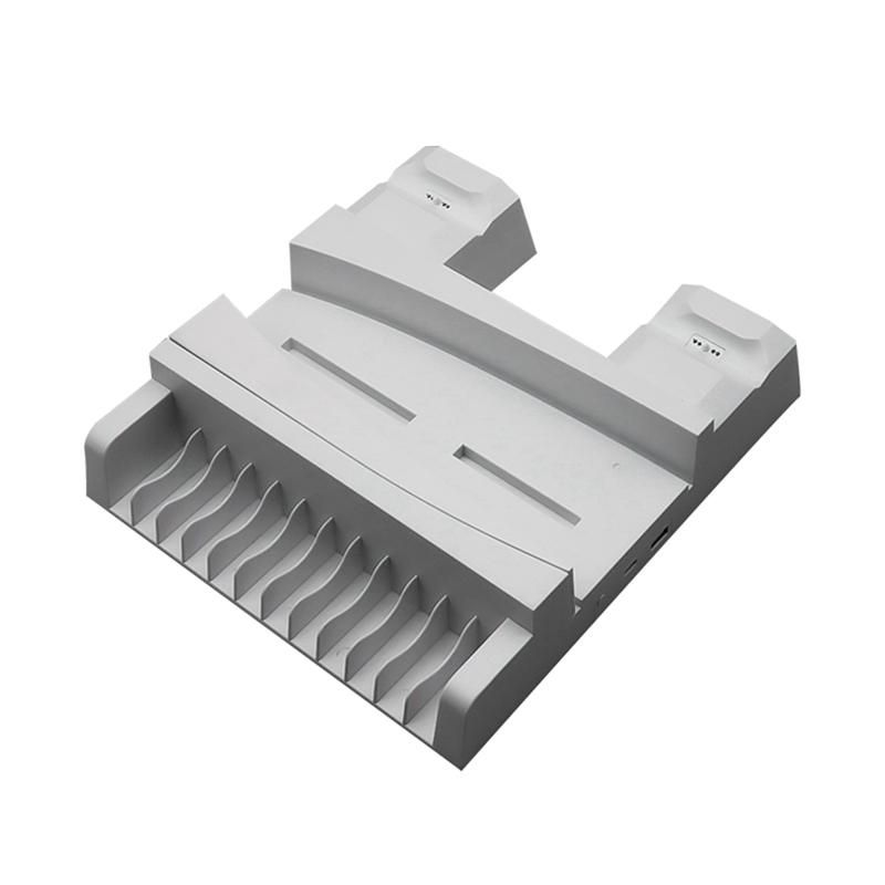 Charger Console Fast Charging Cooling Fan Host Cooling Bracket Multifunctional Vertical Storage Rack for PS5
