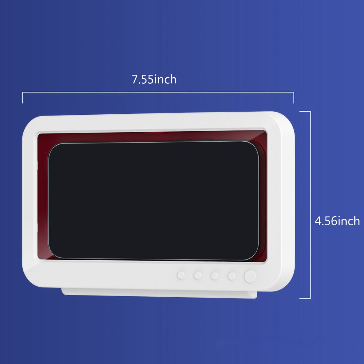 Waterproof Wall-Mounted Cell Phone Holder Case With Touch
