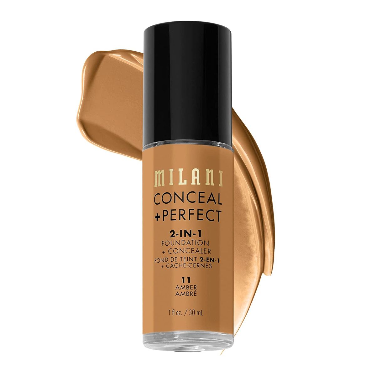 Conceal + Perfect 2-in-1 Foundation + Concealer - 11 Amber (1 Fl. Oz.)