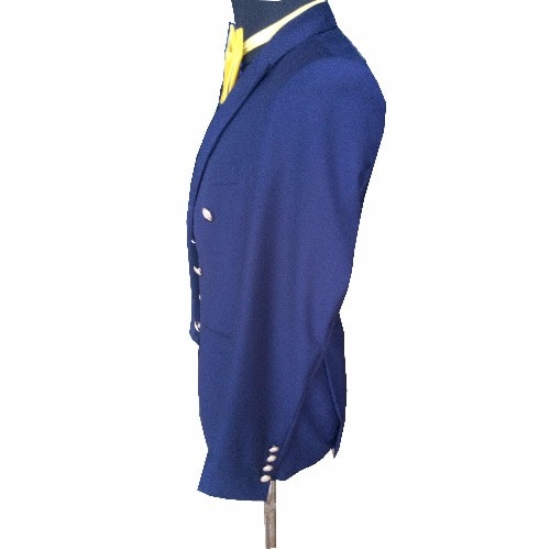 Men's Double Breasted Suit - Blue