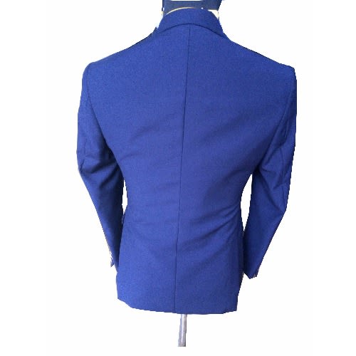 Men's Double Breasted Suit - Blue