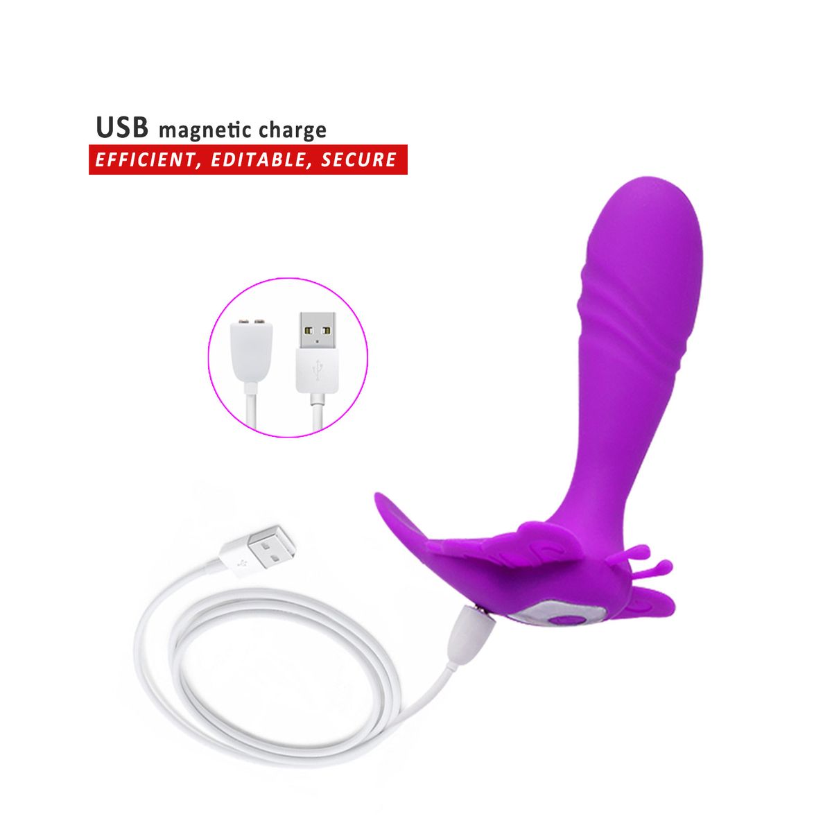 Wireless Remote G-Spot Dildo Vibrator Powerful Vibrating