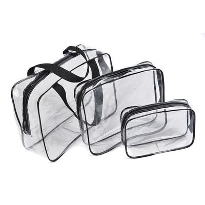 1PC Transparent PVC Bags