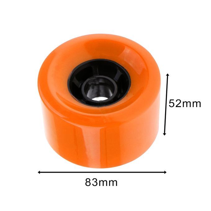 Skate Board Wheel Roller Wear Resistant Longboard Orange