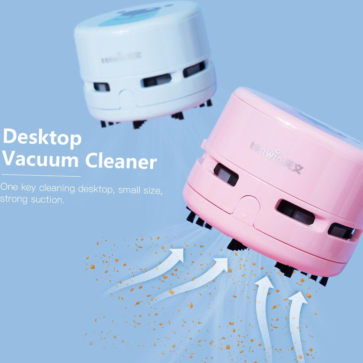 Electric Pencil Sharpener Eraser Vacuum Cleaner Set Stationery Set Battery Operated with 50 Eraser Refills for Kids Adults Home Office School Classroom