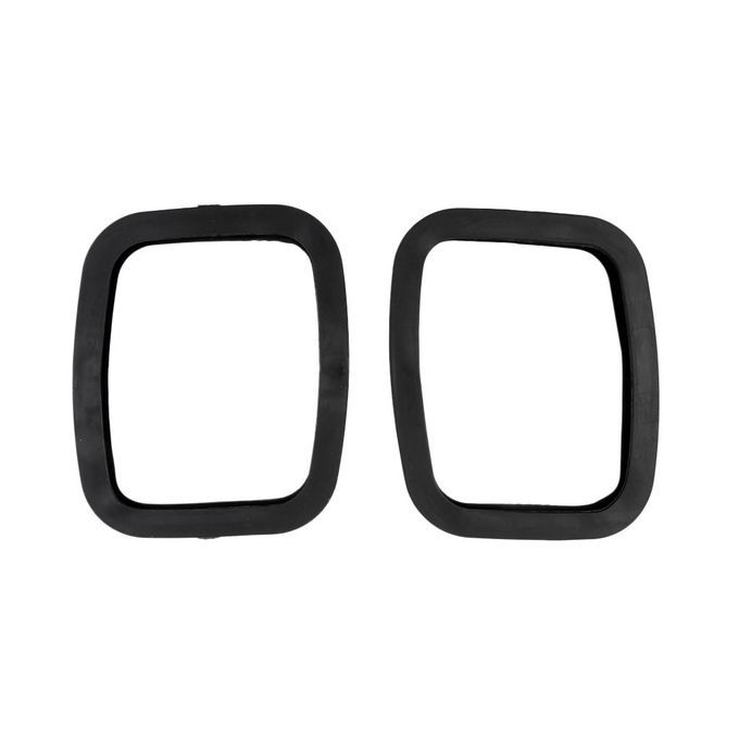 2 Pieces/ Set 17 X 14.2 Cm Strong Black Rubber Roller Road Drift