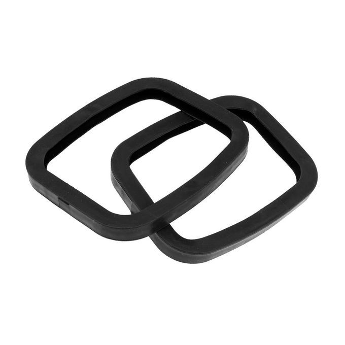 2 Pieces/ Set 17 X 14.2 Cm Strong Black Rubber Roller Road Drift