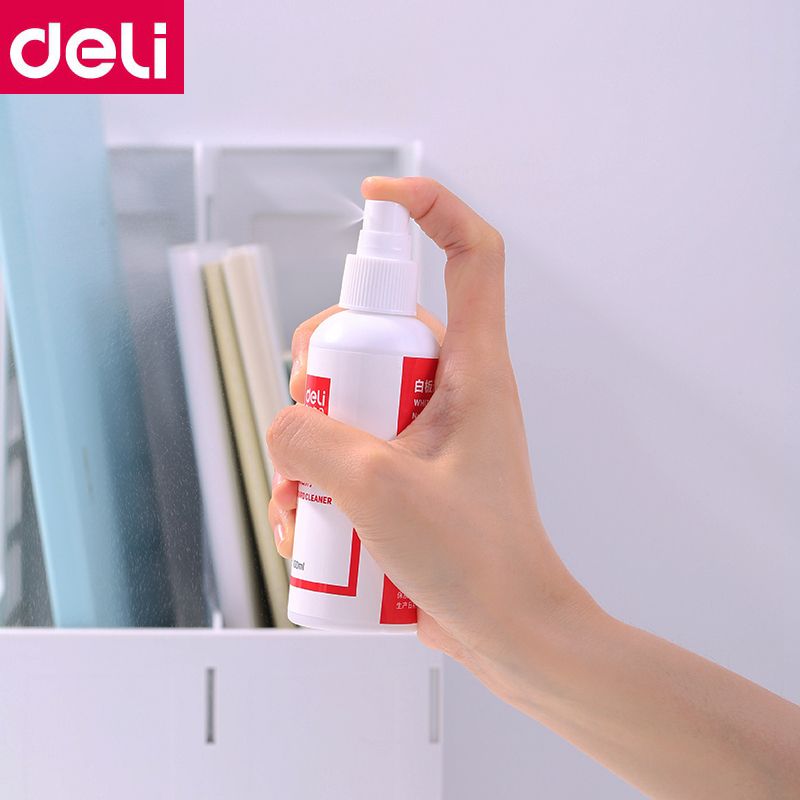 1pcs Deli 7869 Whiteboard Cleaner Spray Eraser Wat