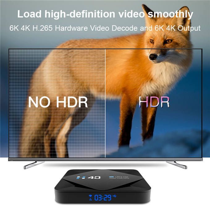 Smart TV Box Android 10 HD Bluetooth WiFi 2.4G/5G Media Player 6K Set Top Box