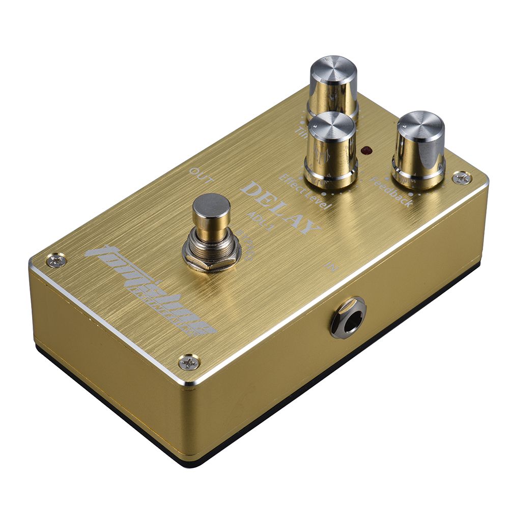 Aroma ADL-1 Delay Electric Guitar Effect Pedal Aluminum