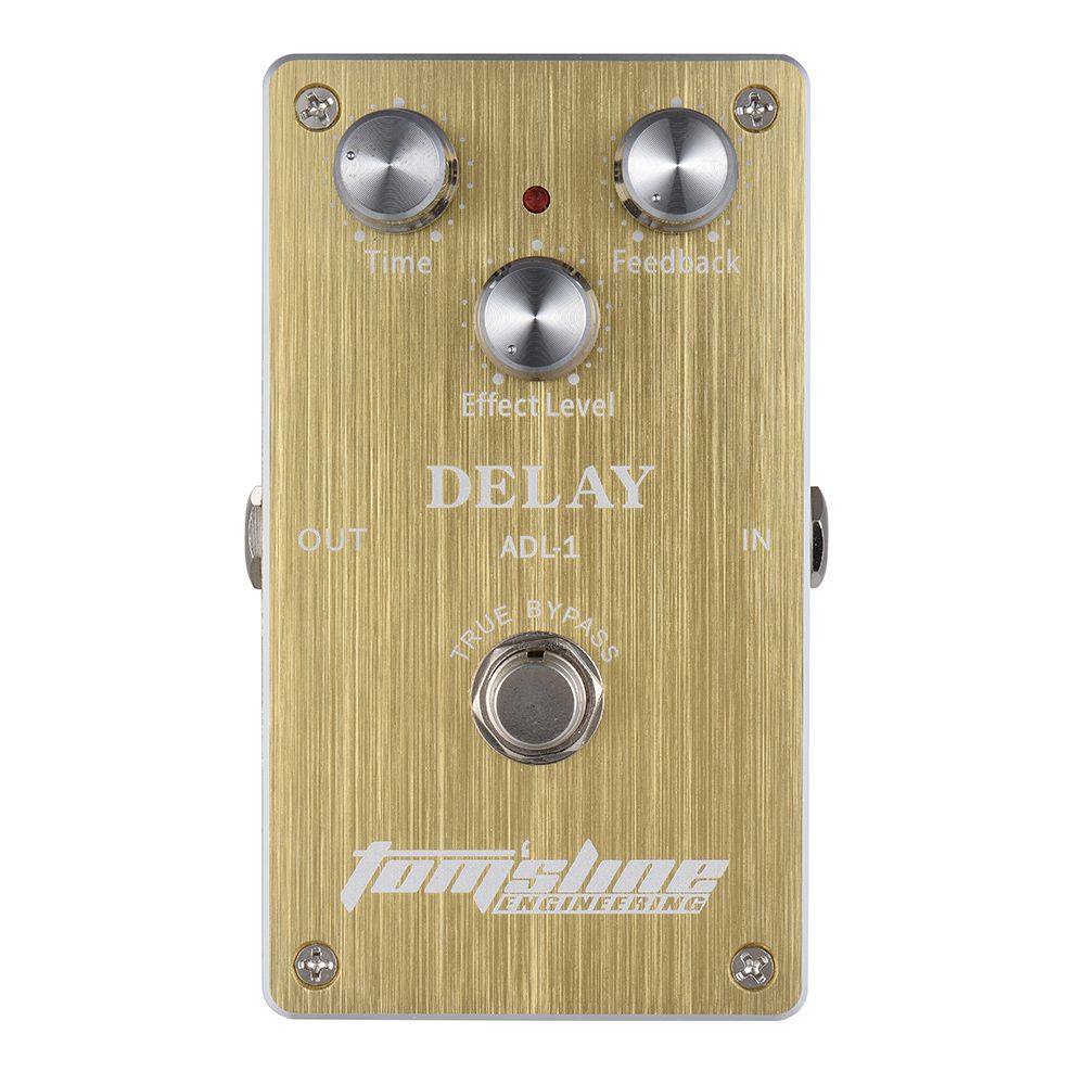 Aroma ADL-1 Delay Electric Guitar Effect Pedal Aluminum