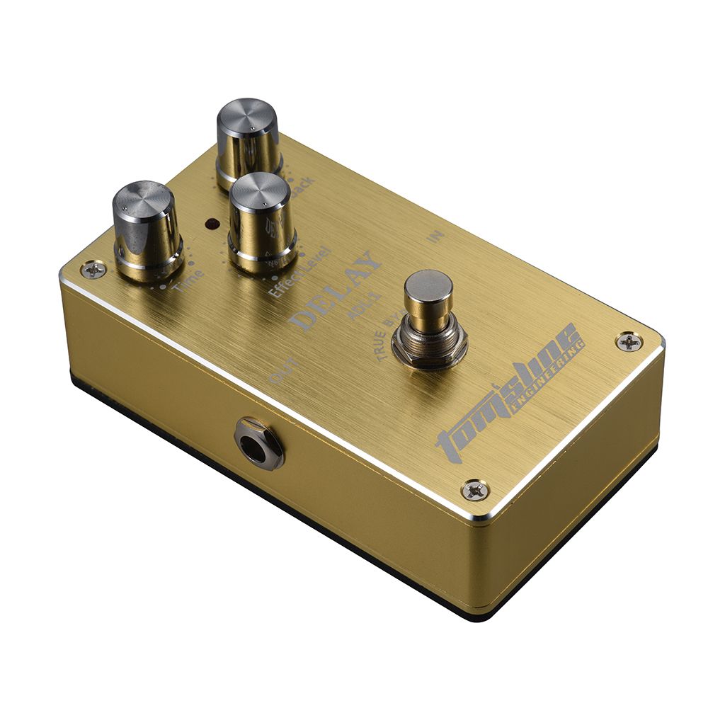 Aroma ADL-1 Delay Electric Guitar Effect Pedal Aluminum