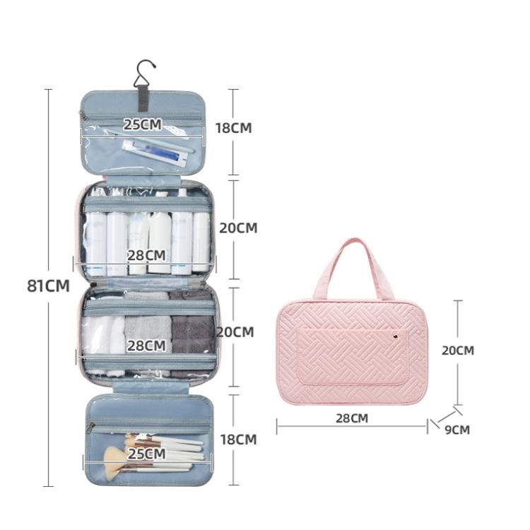 Portable Foldable Cosmetic Storage Bag