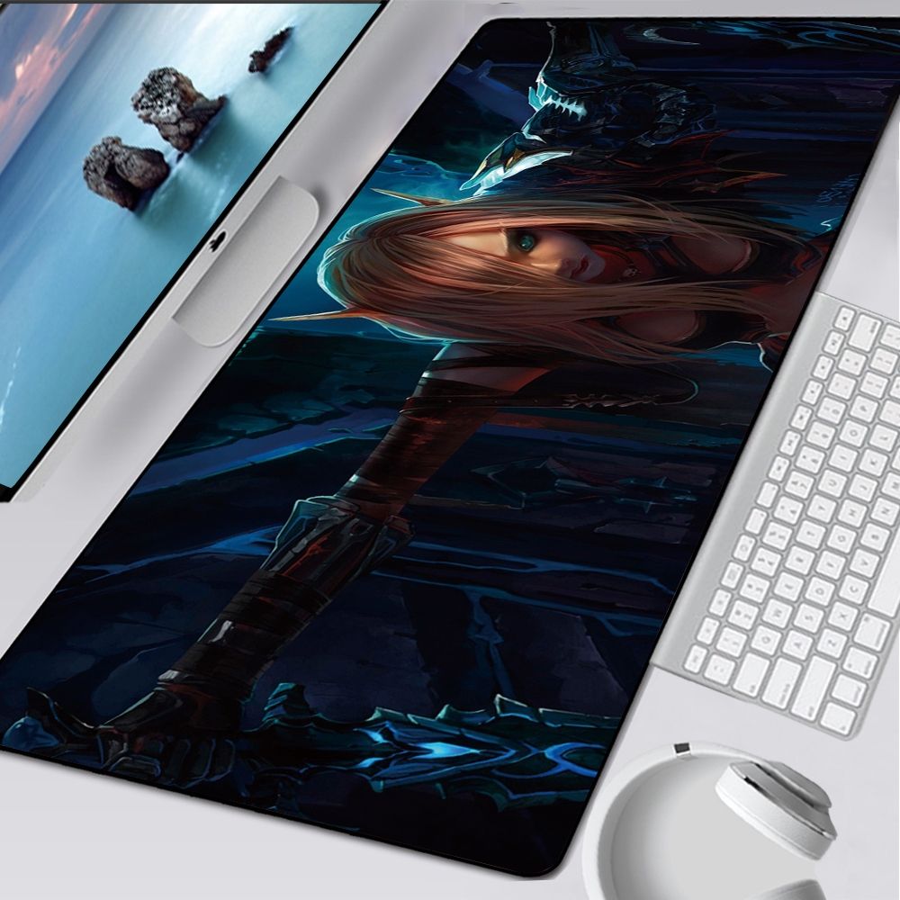800x300mm Mouse Pad Speed Locking Edge Large Natural Rubber