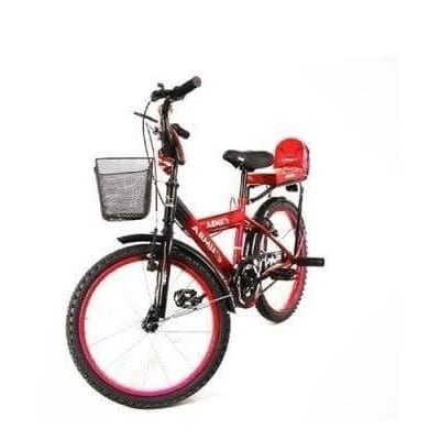 Simba (phoenix) Children Bicycle With Training Wheels - Red - 16 Inch