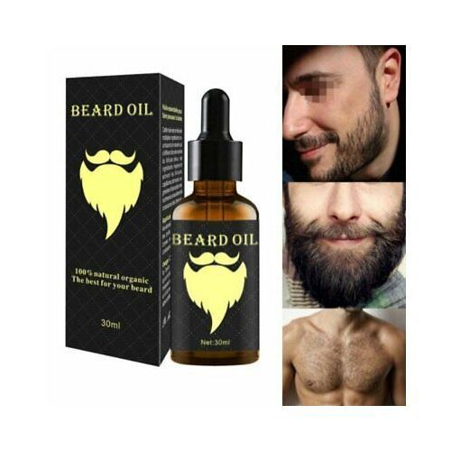 100% Natural Ogarnic Instant Growth Beard Oil