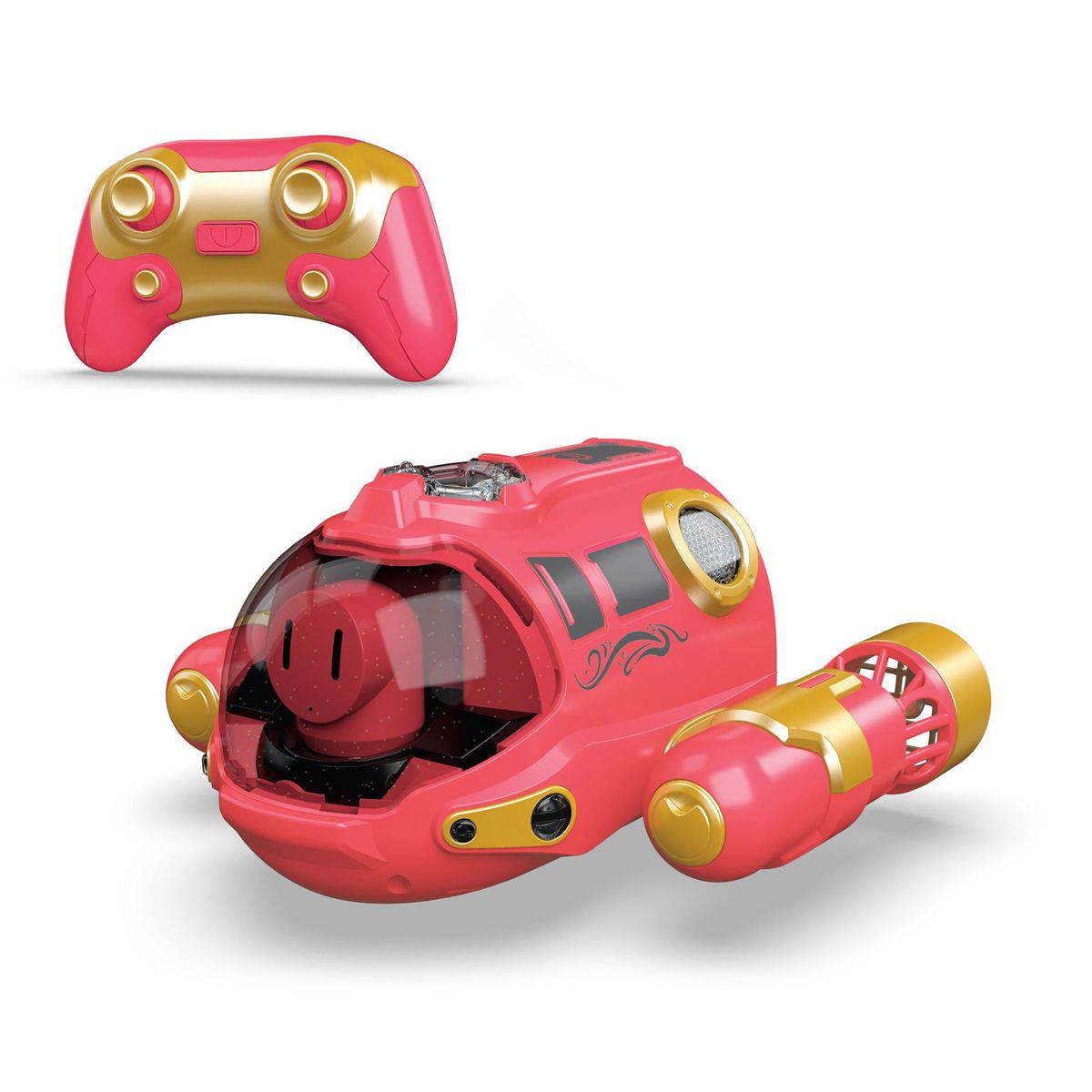 Remote Control Motorboat, 2.4G Dual Propeller Remote Control