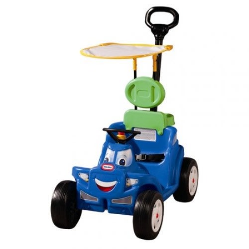 Deluxe 2-in-1 Cozy Roadster For Toddlers
