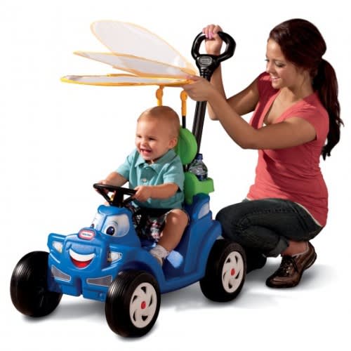 Deluxe 2-in-1 Cozy Roadster For Toddlers