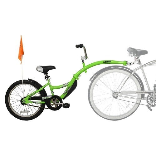 Weeride 20 In Co-pilot Child Bike Trailer - Green