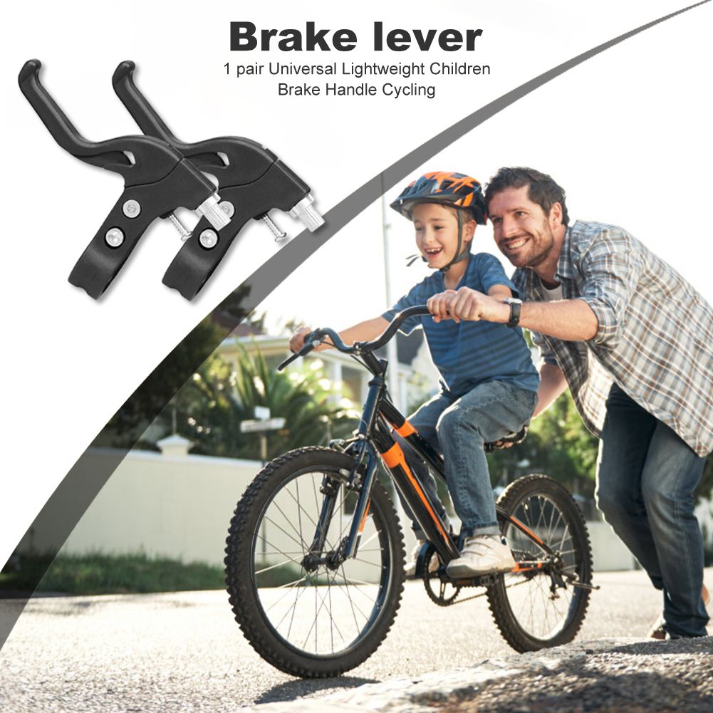 1 Pair Children Kids Bike Bicycle Brake Levers For 22mm 7/8