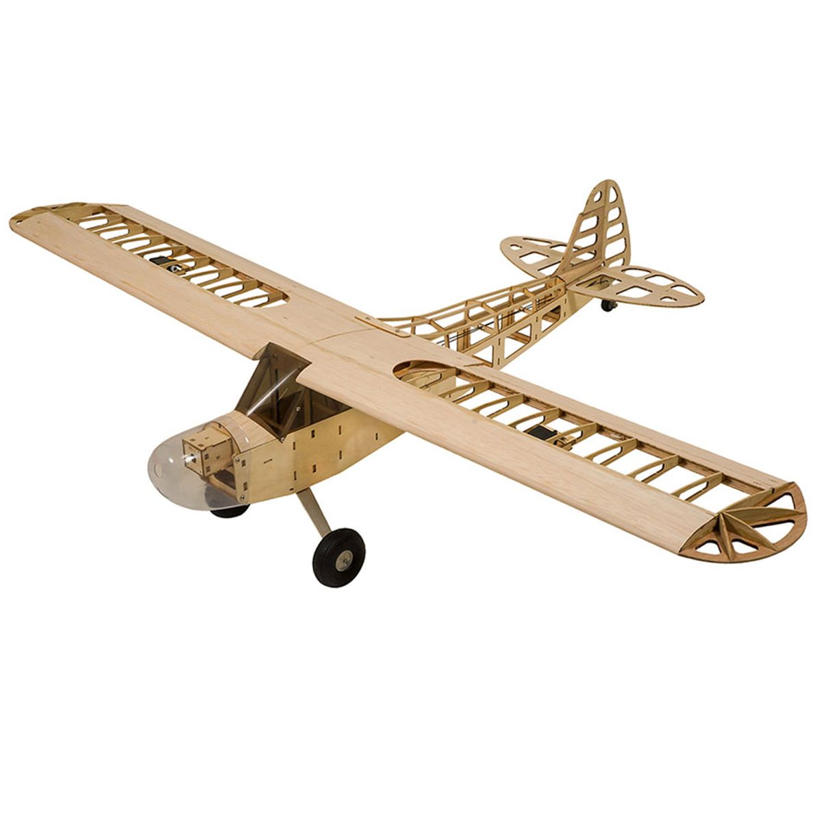 Dancing Wings Hobby S0801 Balsa Wood RC Airplane 1.2M Piper