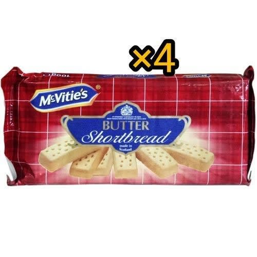 All Butter Shortbread 200g X 4 Packs.