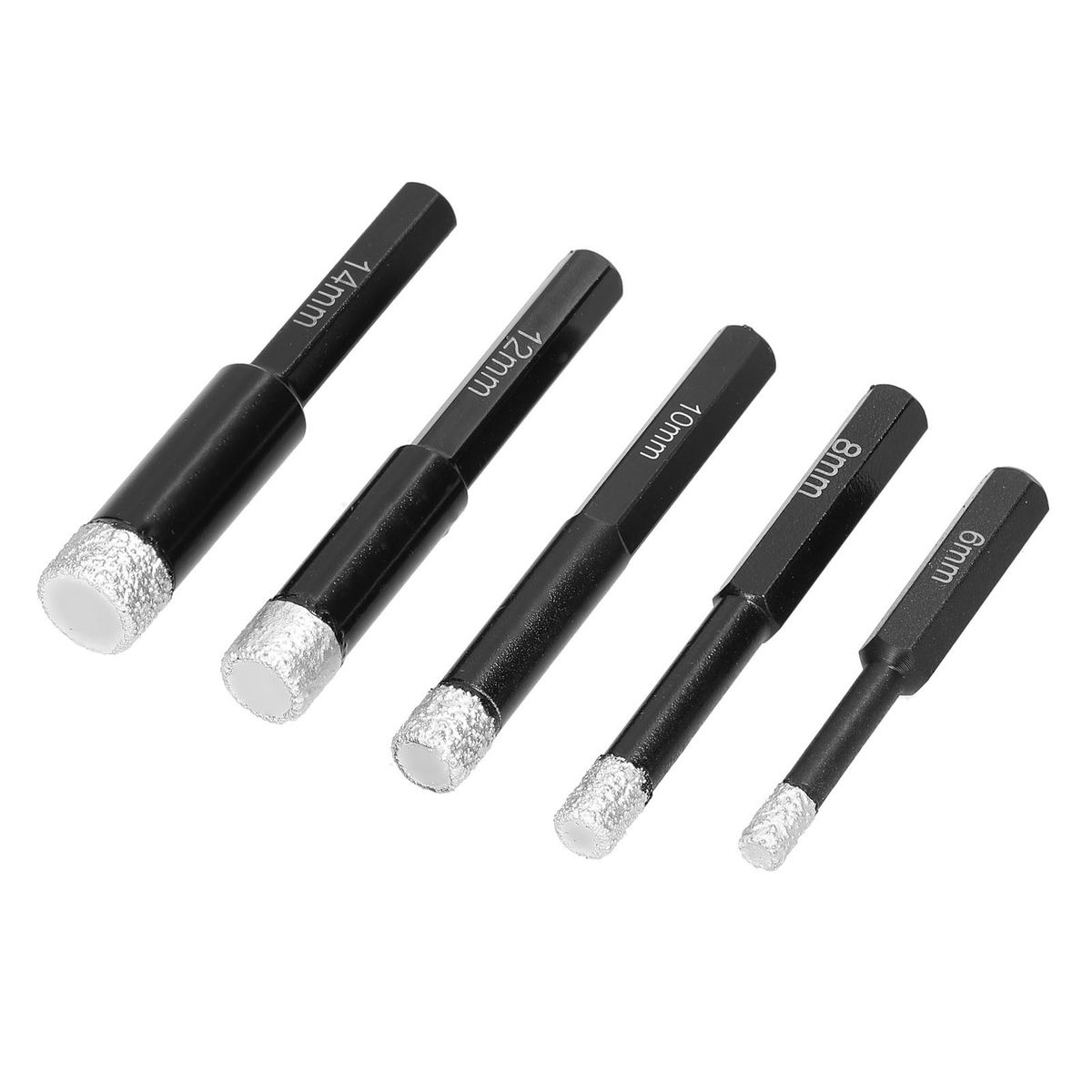 Dry Drill Bit Brazed Welding Diamond Ceramic Vitrified