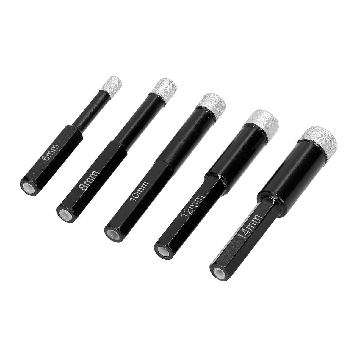 Dry Drill Bit Brazed Welding Diamond Ceramic Vitrified