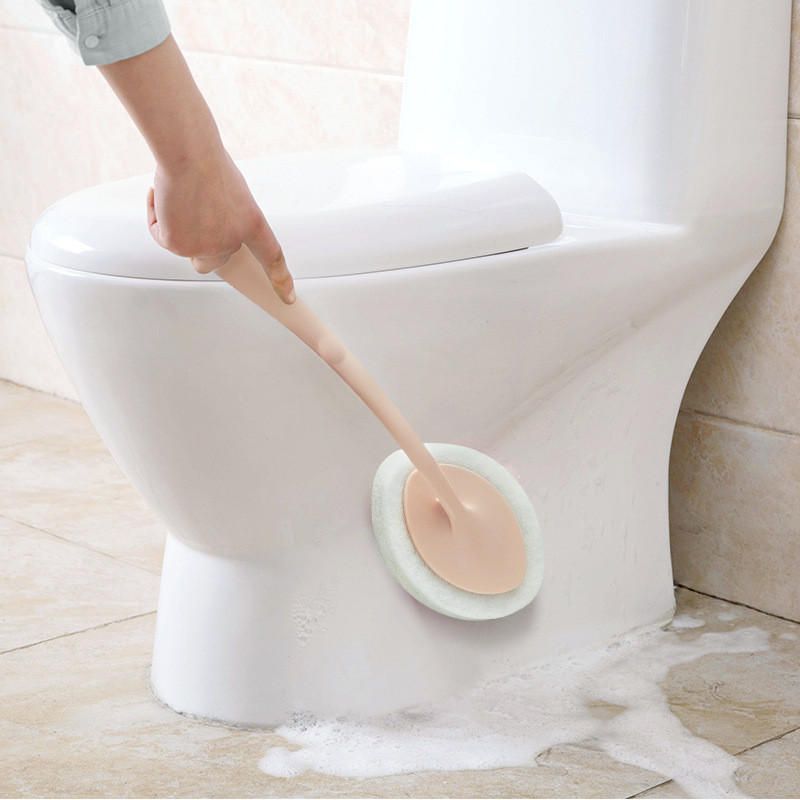 Hand-held Sponge Cleaning Brushes Bath Brush Ceramic Tile