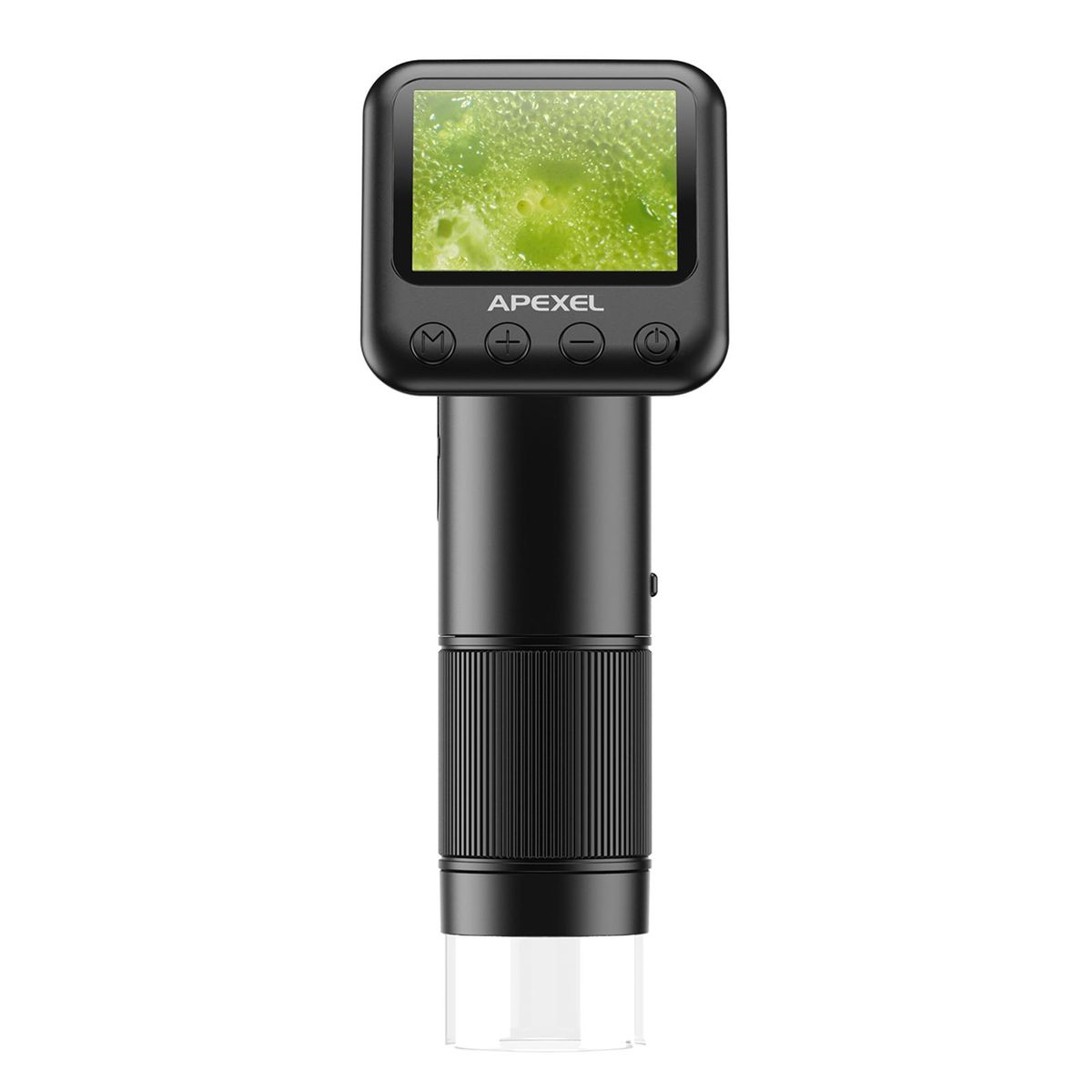 APEXEL APL-MS008 Handheld Digital Microscope 12X-24X Magnification Portable Microscope for Kids 2.0 Inch LCD Screen 2MP Photo 720P Video Built-in Battery with LED Lights Electronic Magnifier Camera