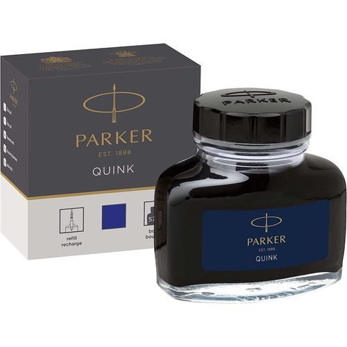 Parker Fountain Pen Bottled Quink Ink, 57 Ml, In A