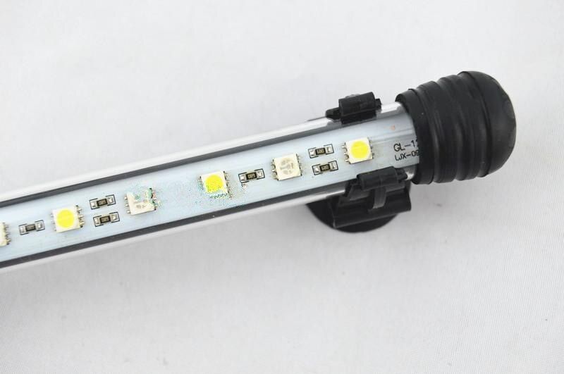 12V Aquarium Tropical Fish Tank Waterproof 5050 SMD 57cm 30leds Light Bar Lamp Submersible Strip Lighting 4.5W