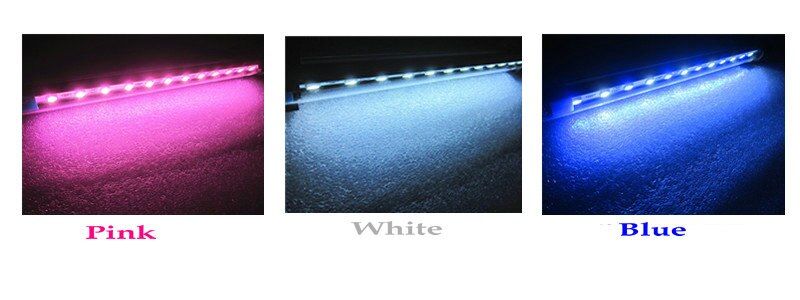 12V Aquarium Tropical Fish Tank Waterproof 5050 SMD 57cm 30leds Light Bar Lamp Submersible Strip Lighting 4.5W