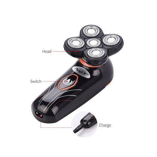 Five Floating Blades Electric S-haver USB Rechargeable Waterproof S-haver