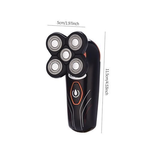 Five Floating Blades Electric S-haver USB Rechargeable Waterproof S-haver
