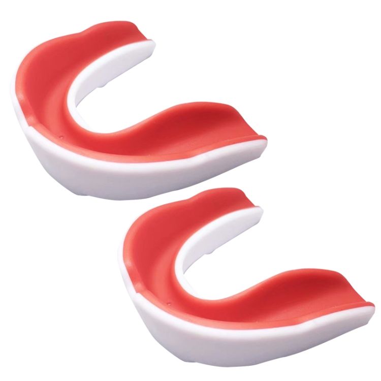 W003 2pcs Single Layer Braces, Style: Adult (White Red)