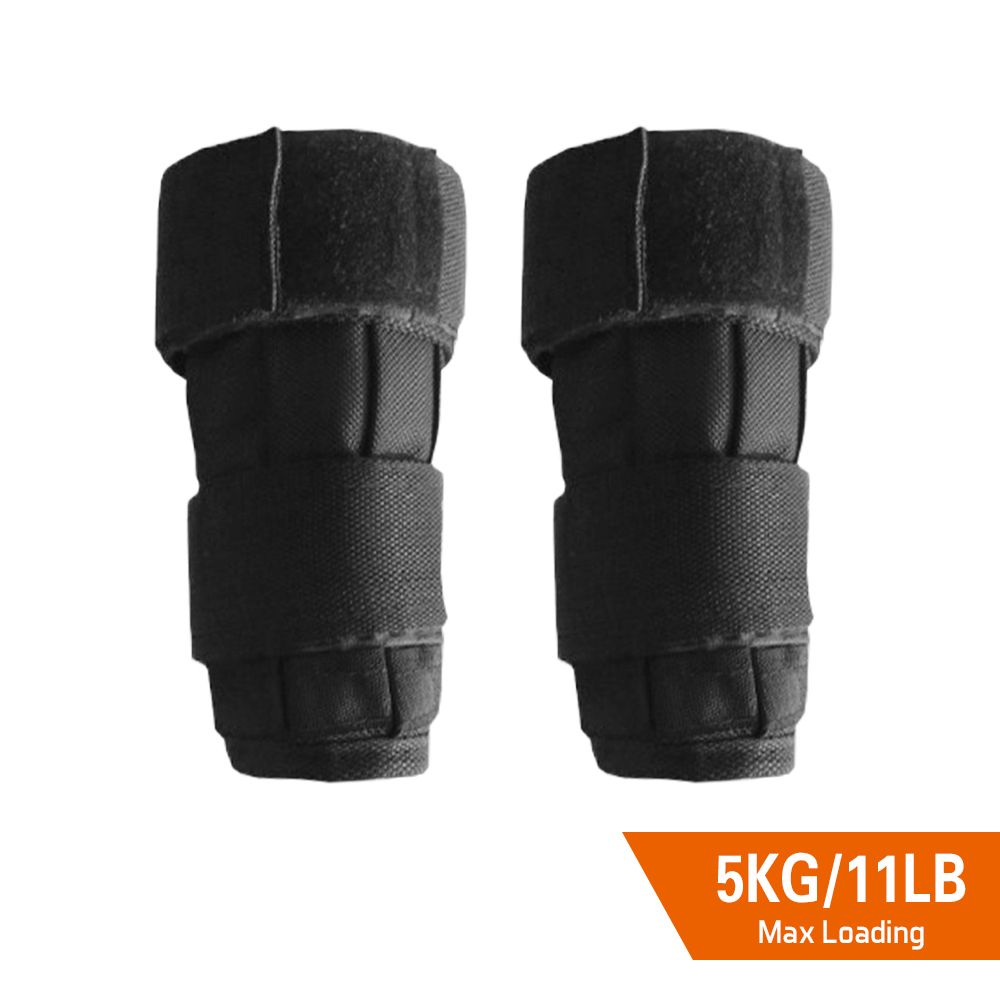 5/10kg Max Loading Adjustable Ankle Wrist Weighted Oxford Ankle Wrist Weight Exercise Weight Wraps Strength Training Fitness Gym-Wrist Weight 5kg