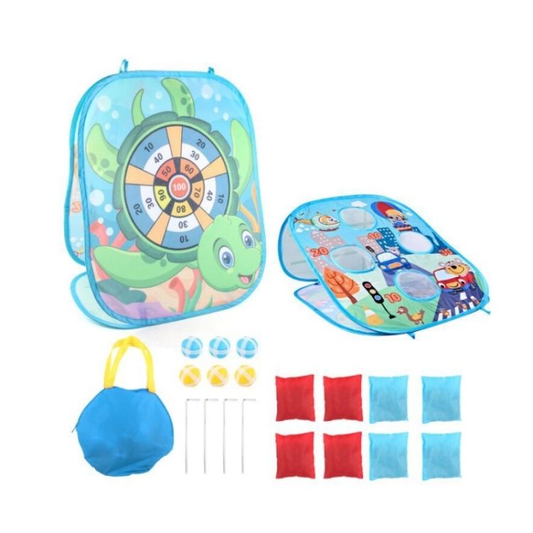Children Folding Throwing Sandbags Toy