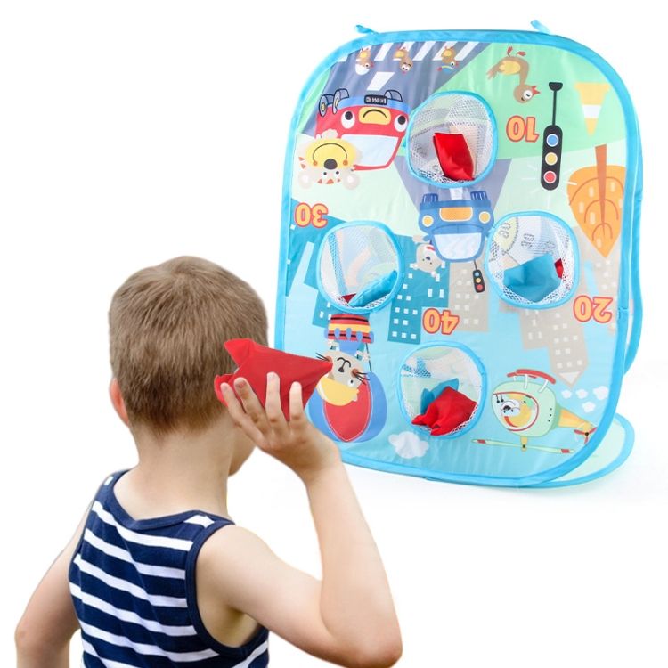 Children Folding Throwing Sandbags Toy